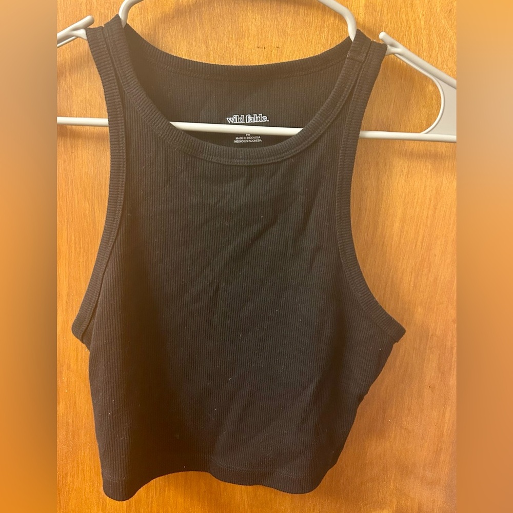 Wild Fable Classic Black Tank Top